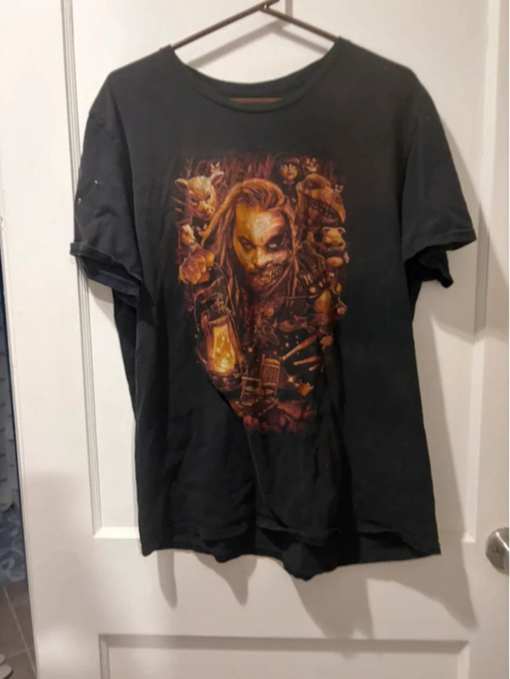 WWE Bray Wyatt The Fiend Firefly Fun House Graphic T-Shirt Black XL